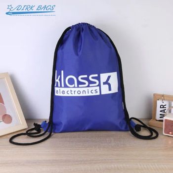 Promotional Waterproof Backpack Sports Laundry Draw String Gift Bags Drawstring Backpack Bag - Dongguan Dirk Bags Co., Ltd - China