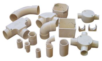 Plastic PVC Electrical Fitting Safety Safe To Use Weight Light Weight Material Pvc, plastic Finish Optimal - Prabhu Electricals - India