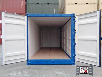 Used empty 40ft high cube shipping container / Fairly used shipping containers for sale from LIVE COMMERCE Used empty 40ft high cube shipping container / Fairly used shipping containers for sale - LIVE COMMERCE - France