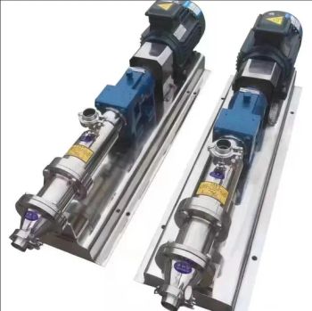 Food Grade G Series of Single Screw Pump High Viscosity Liquid Transfer Eccentric Mono Screw Pump - Wenzhou Longva Light Industrial Machinery Co., Ltd. - China