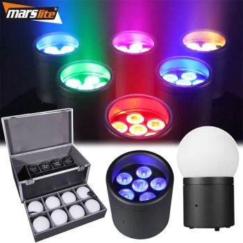 IP65 Wireless Uplights Battery Powered DJ Lights Rechargeable Uplights Battery Wireless for Outdoor Concert Wedding Stage PAR Light - Mars Stage Lighting & Audio Equipment Co., Ltd. - China