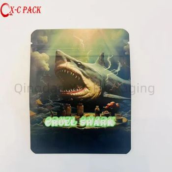 Minfly Custom Plastic Matt Die Cut Mylar Bag Zipper 1Y Waterproof 3G7.5G14G28G - Qingdao Jinxucheng International Trade Co., Ltd. - China