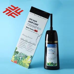 Fully 5 Minutes Hair Dye Fast Black Hair Shampoo OEM Origin China MOQ 10000 PCS Type Permanent Trademark FULLY Specification - Fully Cosmetic (GZ) Co., Limited - China