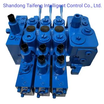 Trm20e Sectional Mobile Hydraulic Control Valves for 4 to 6 Tons Excavators - Shandong Taifeng Intelligent Control Co., Ltd. - China