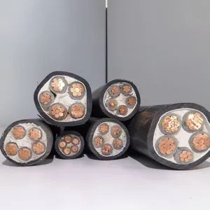 3X70mm+1X35mm Low Voltage Kabel Nyy Copper XLPE Insulation PVC Jacket Swa/Staarmored Earthing Power Cable Electric Wire Cable - Huada Cable Co., Ltd. - China