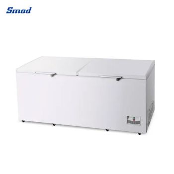 110V 220V Home Use 980L Solid Double Doors Chest Freezer Handle with Origin China Type Compact Defrost Manual Climate Type - Qingdao Smad Electric Appliances Co., Ltd. - China