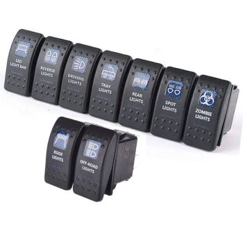 Custom Design 20A / 12V 10A / 24V on / off Rocker Switches for Trucks Boats Auto Motorcycles - Changzhou Eagle International Trade Corp. - China