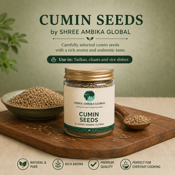 Cumin Seeds - SHREE AMBIKA GLOBAL - India