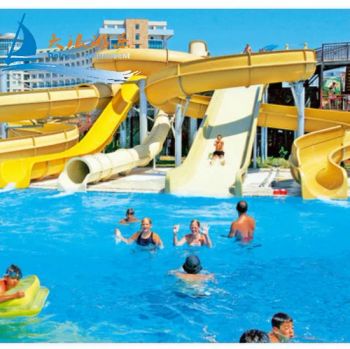 Water Slide with Pool Water Play Equipment - Guangdong Dalang Water Park Equipment Co., Ltd. - China