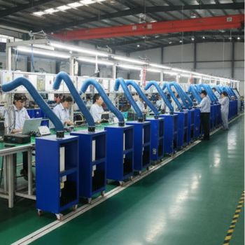 3kw Mobile Air Purifier for Welding and Dust Control Solutions - Jinan Huaxin Automation Engineering Co., Ltd. - China