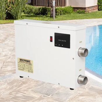 Stcmoet 11kw Above Ground SPA Pool Water Heater Pump Heating System 220V 380V Electric Swimming Pool Heater - Shenzhen Dioo Sauna Equipment Co., Ltd. - China