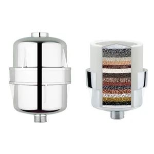 Factory ABS Home Use Bathroom Shower Faucet Composite Filter Purifier Top Shower Head Water Filter - Ningbo Homaster Electrical Appliances Co., Ltd. - China