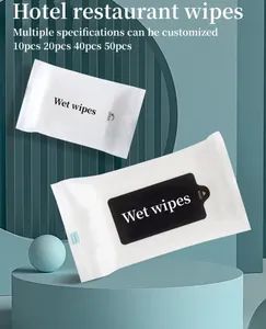 Nafural Essential Oils Hand Wipes with Lsopropyl Alcohol Bamboo Fiber for Sensitive Skin Baby - Suzhou Hengxiang Import & Export Co., Ltd. - China