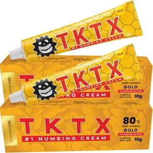 Wholesale Tktx Yellow 80% New Anesthesia Cream 10g: The Best Choice for Relieving Tattoo Pain - Yiwu HuaNi Technology Co., Ltd. - China
