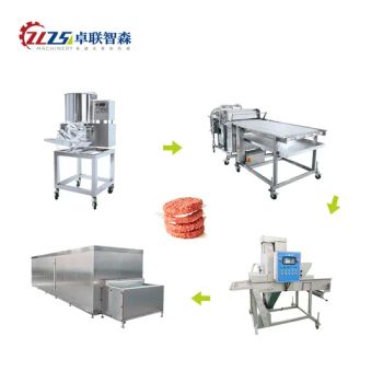 Chicken Nugget Hamburger Patty Molding Machine Efficient Fish Nugget Making Production Line Meat Processing Machinery - Qingdao Zhuolian Zhisen Intelligent Equipment Co., Ltd. - China