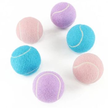 Pet Suppliers Custom Logo Eco-Friendly Throwing Dog Chew Toys Wholesale Rubber Pet Tennis Balls Interactive Dog Toy Ball - Dongguan Altra Pet Products Co., Ltd. - China