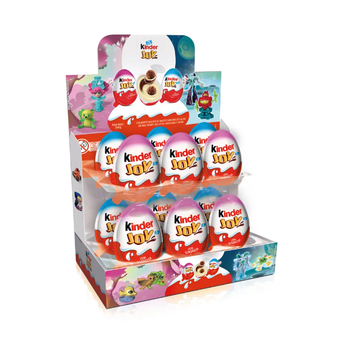 Delicious Kinder Joy Chocolate Egg Snack With Creamy Filling Crispy Cocoa Pearls And Hidden Toy Adventure Inside
