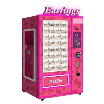 Modern Cosmetic Vending Machine for Skincare Makeup Beauty and Personal Care Products - senesie mfg llc - United States