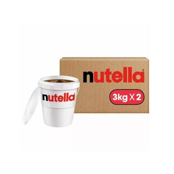 Nutella chocolate hazelnut spread for baking cakes cookies crepes and desserts rich creamy cocoa spread perfect for breakfast toast waffles pancakes and sweet recipes - SATTER FOOD AND BEVERAGE - Netherlands