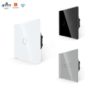 Bingoelec Tuya WiFi 1gang 600W Smart Home Suppoprt Voice Control Alexa Alice Smart Light Smart Switch - Yiwu Binge Electrical Co., Ltd. - China