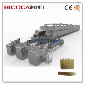 Intelligent High Output Capacity Square Shape Dry Rice Noodle Cake Production Line - Qingdao HICOCA Food Machinery Co., Ltd - China