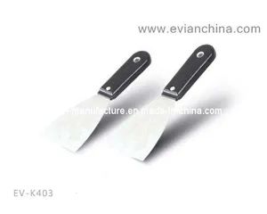 Putty Knives with Plastic Handle (EV-K403) Origin China Trademark EVIAN Model NO. EV-K403 Production Capacity - Evian Manufacture Co., Limited - China