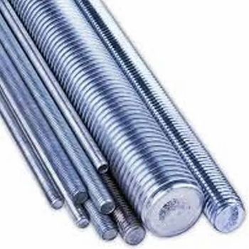Material: Galvanised Iron Polished Gi Threaded Rod, Round, Size: 2 Meter - A Z Enterprise - India