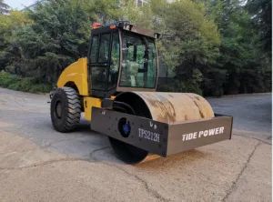High Quality 12 Ton Road Roller Compacteur Withamerica Engine Double Traction - TIDE POWER TECHNOLOGY CO., LIMITED - China