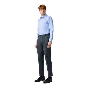 European Popular Classic Fit Navy Blue All Seasons Cotton Dress Mens Shirts - Qingdao Steven Tailoring I&T Co., Ltd - China