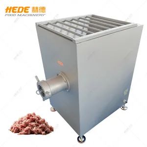 Electric Industrial Commercial Fish Sausage Chopper Machine Grinder Meat Mincer for Meat - Shandong Hede Food Machinery Co., Ltd. - China