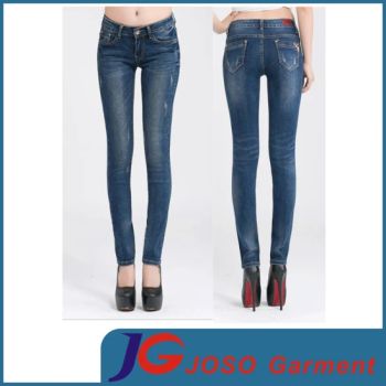 Factory Wholesale Sex Girls Denim Jeans Pants JC1316  - JOSO (Shuncheng) Garment Co., Ltd. - China