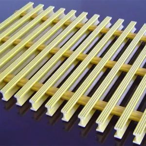 50*50mm High FRP Molded Grille, High-Strength Fiberglass Grille, Car Wash Floor, Fiberglass Grille - Hengrun Group Co., Ltd. - China