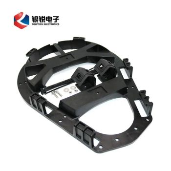 Overhead Line Fitting 12inch Plastic Shelf Storage Bracket Snowshoe Fiber Storage Clamp for ADSS Cable - Qingdao Powtech Electronics Co., Ltd. - China
