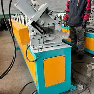 Ceiling Batten Steel Frame T Bar Roll Forming Machine Steel Sheet Piling Machine - Botou Kefa Roll Forming Machine Co., Ltd. - China