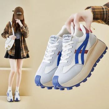 Stylish Height-Boosting Women's Korean Casual Shoes for Spring - Ruian Kuanghong Shoe Industry Co., Ltd. - China