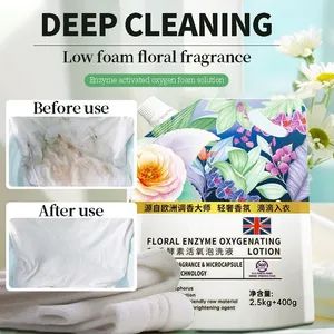 OEM Custom Flower Enzyme Foam Lotion 2kg Full Effect Softener Laundry Detergent - Guangdong Jieyi Group Co., Ltd - China