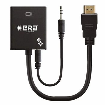 HDMI Black Eira VGA Cables, For Computer Brand Eira Color Black Material Plastic Usage/Application Computer Maximum Resolution - Gazitoe - India
