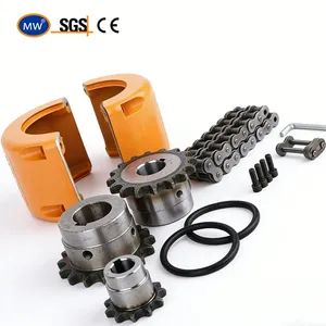 Heavy Duty KC-4014 Chain Coupling Rigid Shaft Transmission Coupling for Construction Machinery Hoists Lifting Equipment - ZHEJIANG OCEAN INDUSTRY CO., LTD - China
