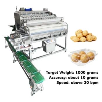 14 Head 5L Combination Scale Multihead Weigher Plastic Case Cucumber Carrot Radish Potato Tomato Orange Vegetables Packing Machine Net Bag Packing Machine - Toptic Tech (Zhongshan) Co.,Ltd. - China