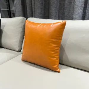 Genuine Leather Square Pillows Cushions High Quality Car Seat Cushion - Bei Mei Ti Home Supplies (Shenzhen) Co., Ltd - China