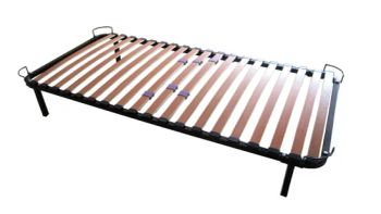 Bedroom Furniture Metal Wooden Bed Base Slat Frame - Majority Hometech Co., Ltd. - China