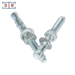 Galvanized Zinc Plated Wedge Anchor Expansion Bolt Strut Channel Fitting - Suzhou Metal (BIM) Technology Co.,Ltd - China