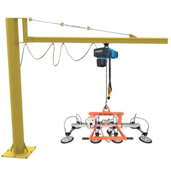 1000kg Vacuum Lifter for Sheet Metal Glass Lifting Equipment Wood Board Air Pipe Suction Crane Heavy Load Handling Machine - Shanghai Billions Machine Equipment Co., Ltd. - China