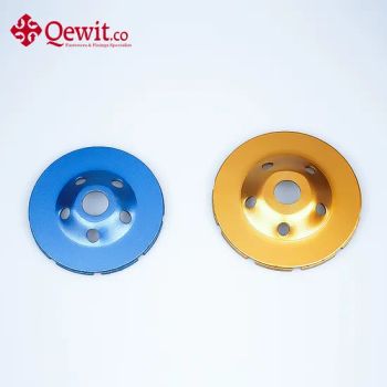Durable Black Double Row Diamond Cup Wheel for Metal Finishing - Qewitco Fasteners Co., Ltd - China