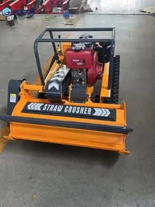 Agriculture Rubber Tracks Gasoline Diesel Engine Grass Cutting Machine Remote Control Robot Lawn Mower with CE - Synbon Machinery Co.,Ltd - China