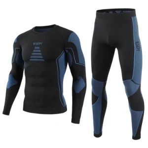 New Design Esdy Outdoor Sports Long Johns Tactical Hiking Thermal Seamless Underwear Set - Yiwu Wisdom Import & Export Co., Ltd. - China