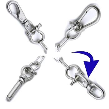 Heavy Duty Double Eye Swivel Marine Hardware for Tree Swings - Shenzhen Hongyian Technology Co. Ltd - China