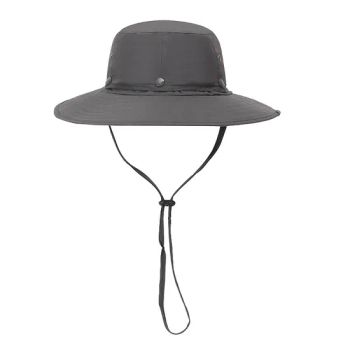 Wholesale Custom Summer Outdoor Sun Protection Large Brim Mask Unisex Bucket Hat Fisherman Hat Sun Hat for Fishing Ridding - Guangdong RongGuang Clothing Co.,Ltd - China