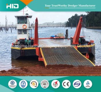 River/Lake Mining Equipment Cargo Carrying Barges with Loading Capacity of 200t - Shandong Haohai Dredging Equipment Co., Ltd. - China