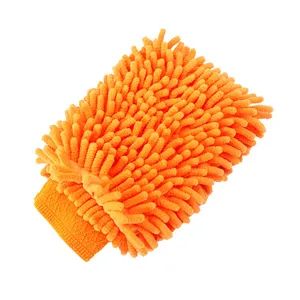 Dust Removal Double-Sided Microfiber Chenille Car Wheel Washing Care Mitt - Yuanshi County Zhengheng Textile Co., Ltd. - China